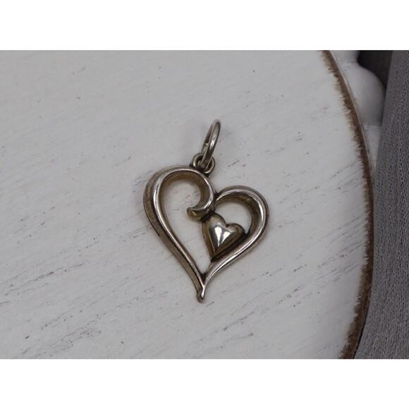 James Avery Jewelry - James Avery Sterling Silver Joy Of My Heart Charm 1.82G / 0.8in
